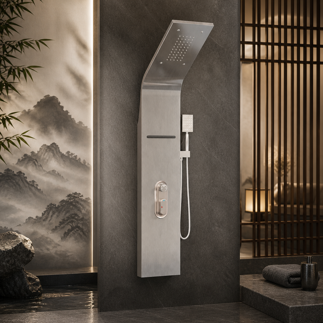 Stainless Steel Shower Panel